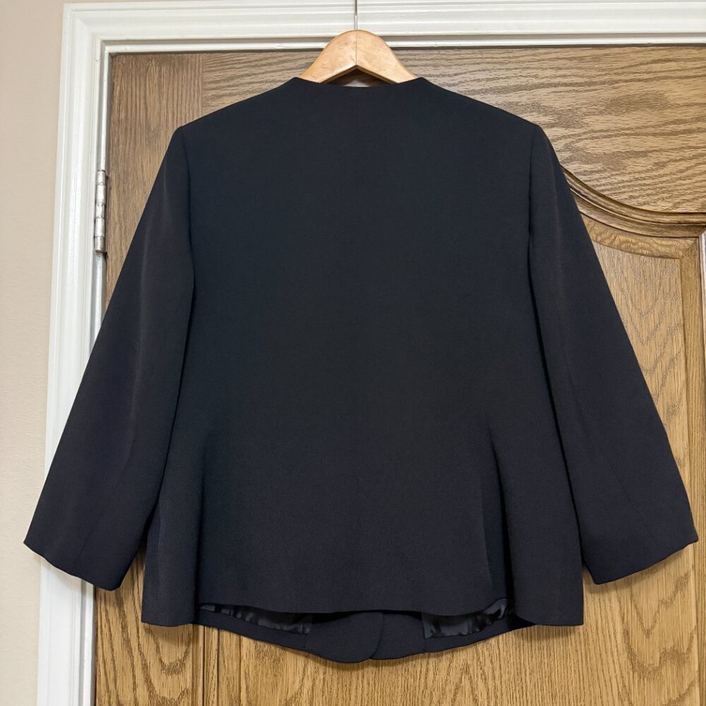 Jones Studio Separates Black One Button Blazer Ja… - image 2